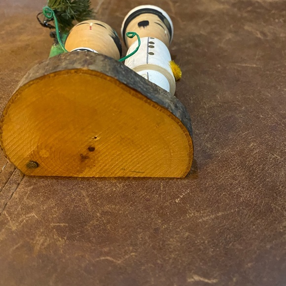 Vintage OLD KOKESHI dolls 1960's Wood DOLLS Bobble heads - Picture 2 of 5